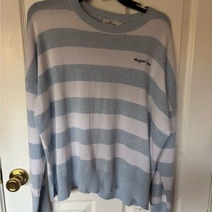 Striped Blue and White Sweater